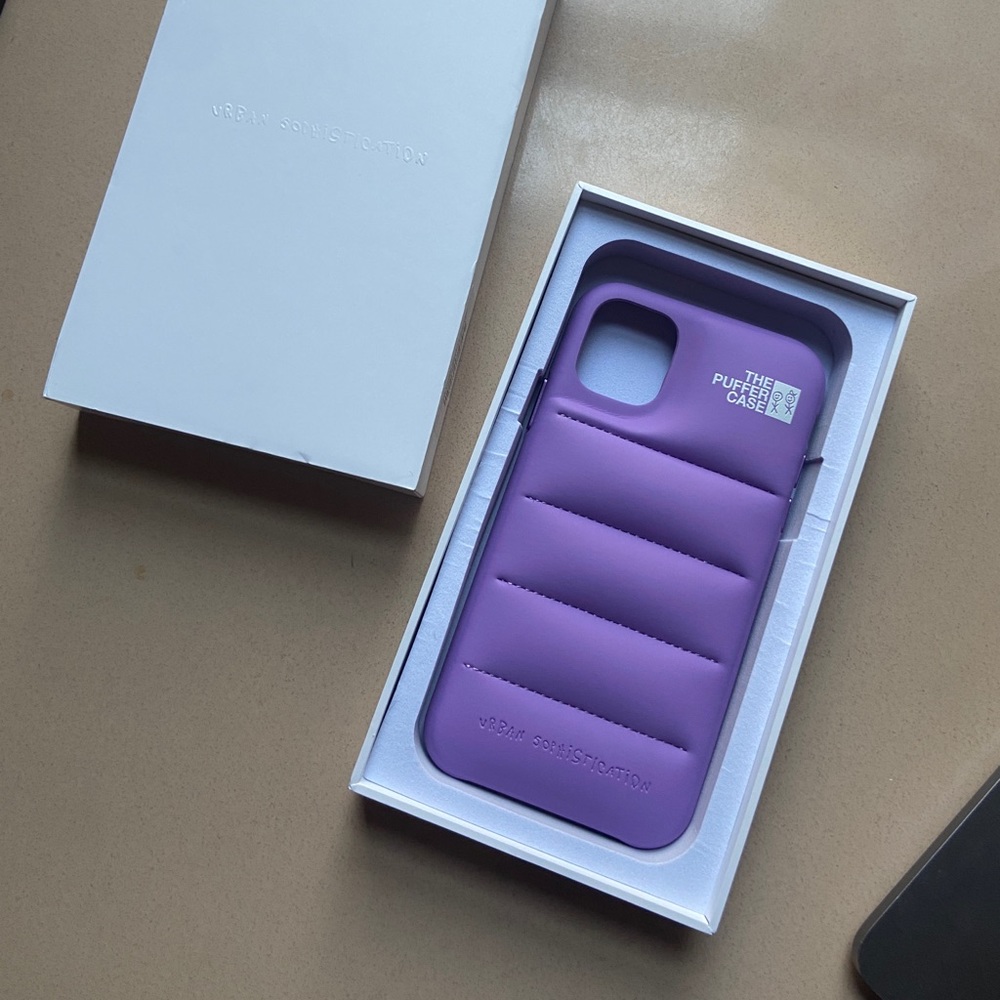 The Puffer Case Lavender iPhone 11